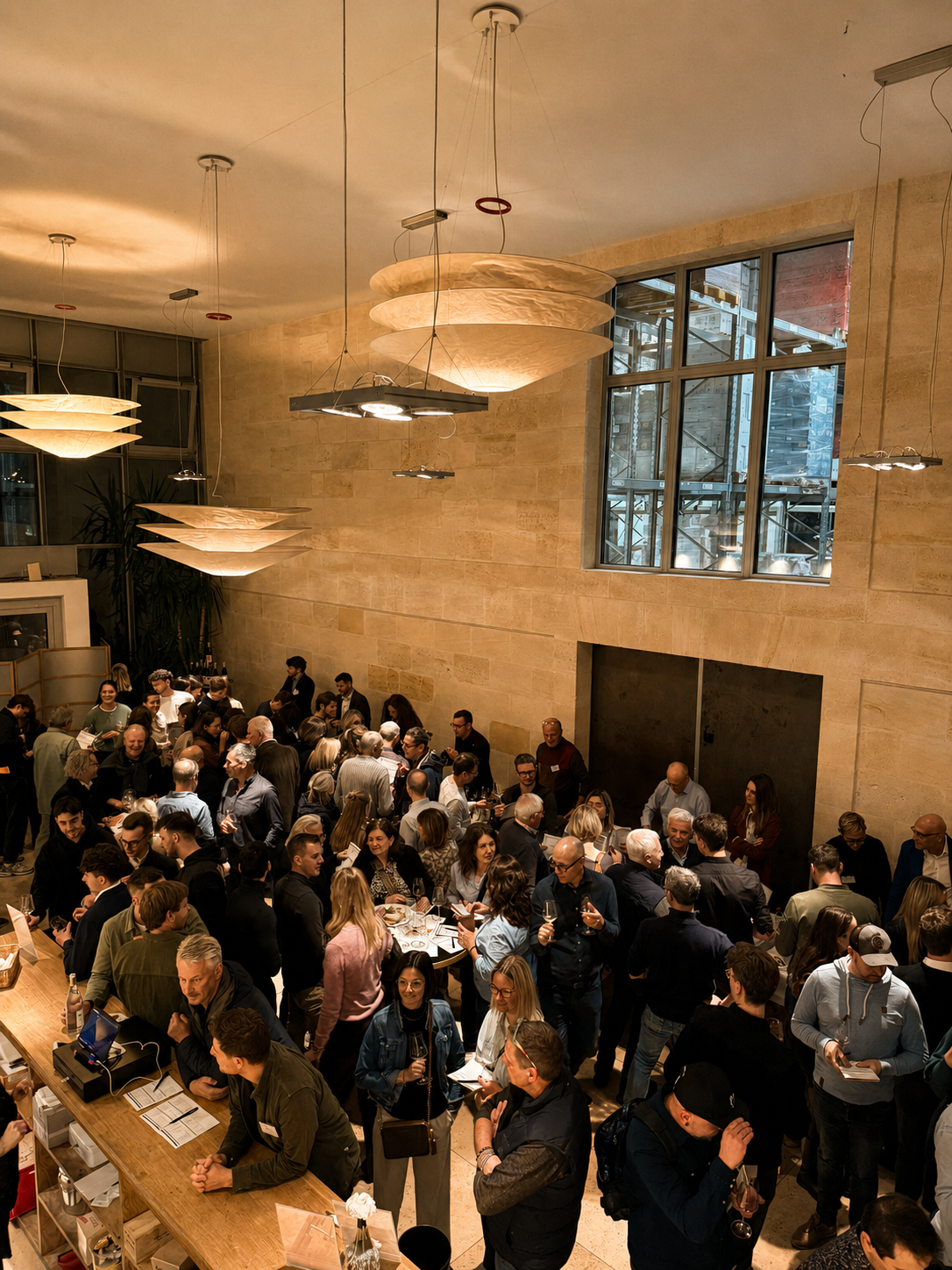 Einblicke in die Weinmesse