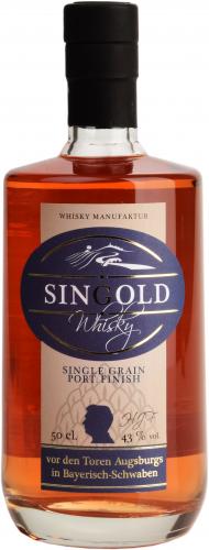SinGold Grain Port Finish Whisky 43% 