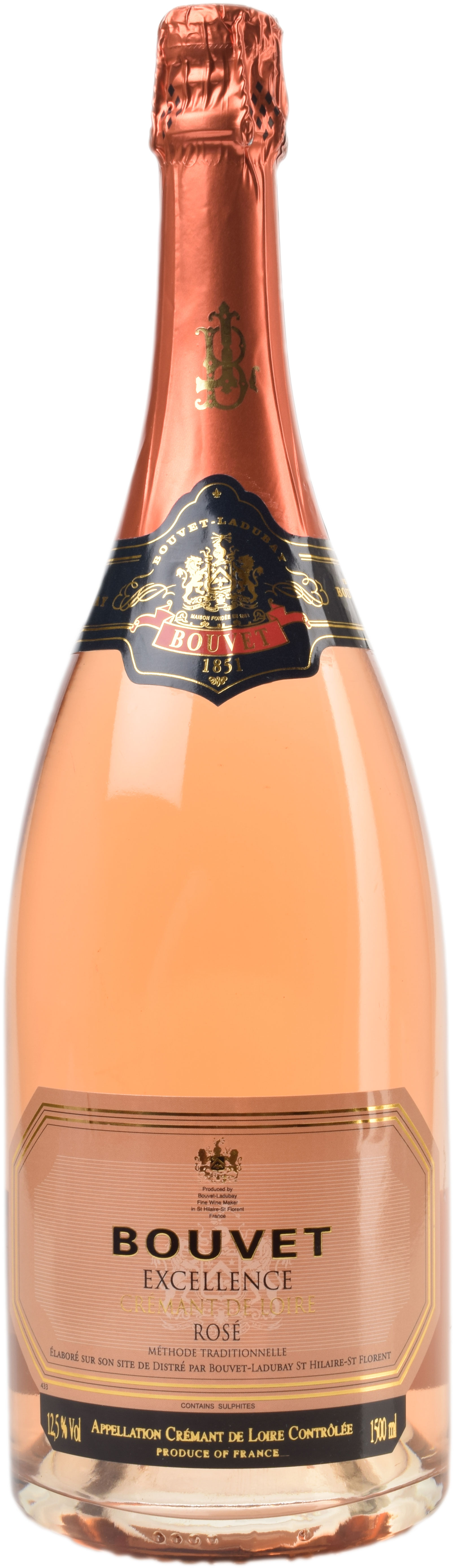 Vinopolis - ...besser Wein kaufen | Crémant de Loire Excellence Brut Rosé  AOC 1,5L | günstig Online kaufen